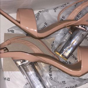 Nudpt upright high heels